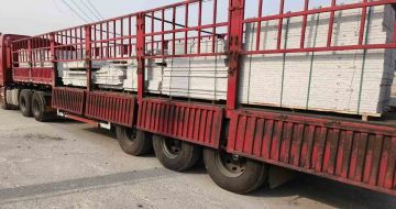 陇南 白麻荔枝面外墙干挂，工厂装车日常