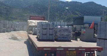 陇南 芝麻白仿形路沿石，直形路沿石