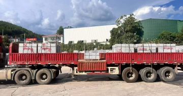 陇南 芝麻灰花岗岩地铺石出货日常