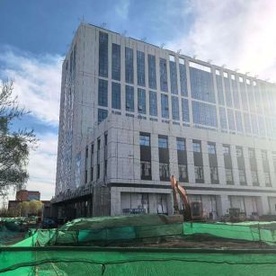 陇南 白麻花岗岩石材外墙干挂