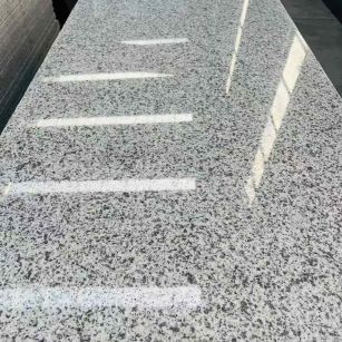 陇南 白麻花岗岩光面毛板