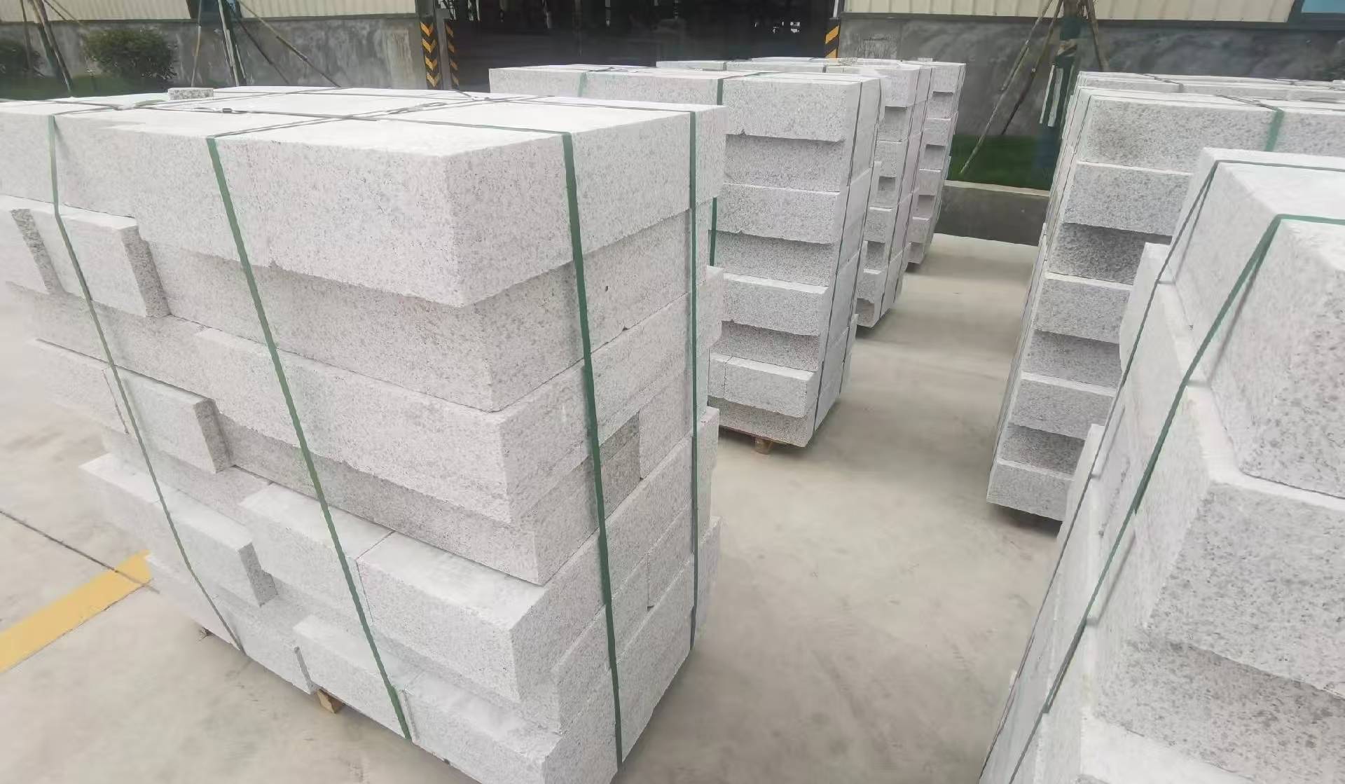 陇南 白麻花岗岩路沿石，立缘石，平缘石，路牙石，道牙石，马路牙子等