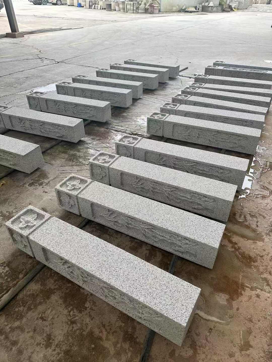 陇南 白麻方柱雕花防水