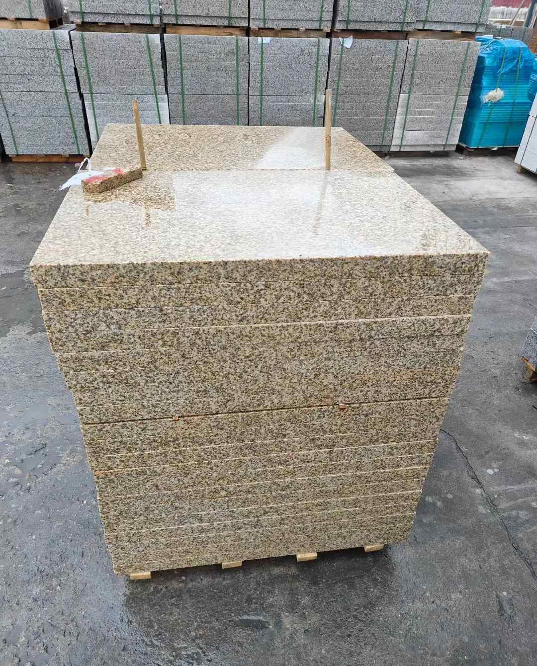 陇南 湖北黄金麻花岗岩石材荔枝面外墙石材