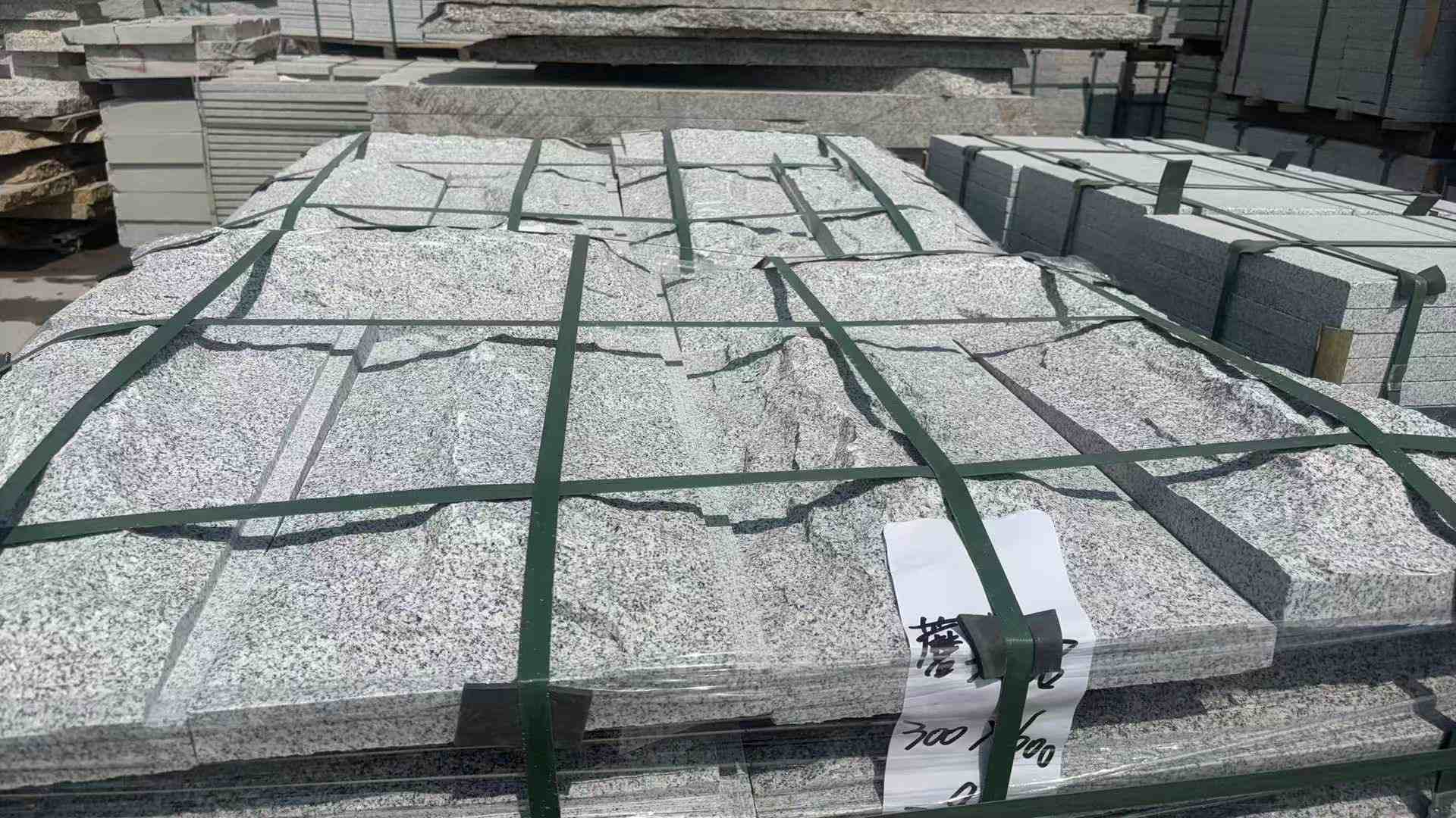 陇南 芝麻白蘑菇石成品